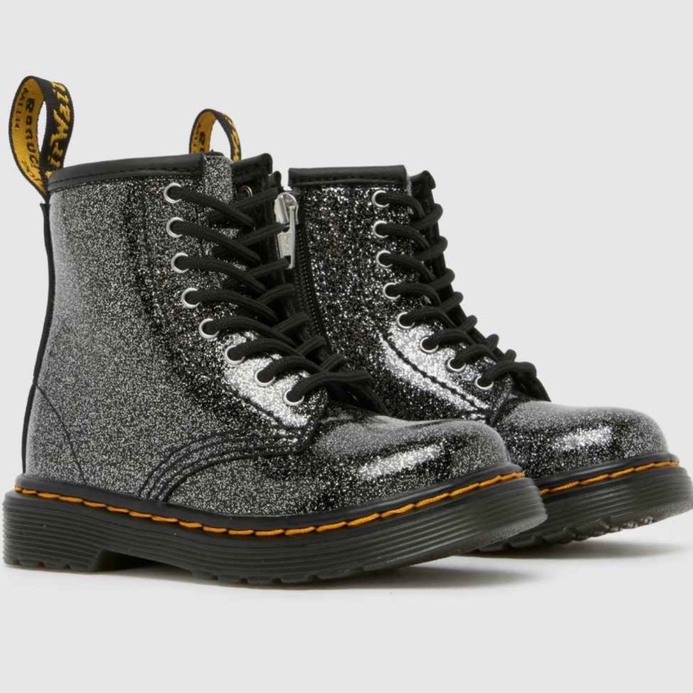 Kids Girls Boys 1460 J Glitter Dr. Martens Boot Size US 3